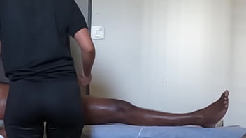 Caught jerking customer dick