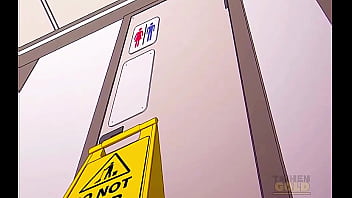 Giving backshots redhead