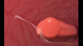 Giving backshots redhead