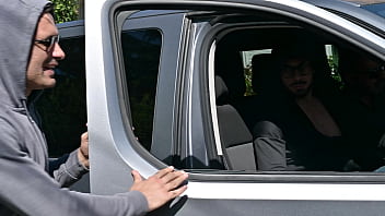 Rampant robbery part 1 bi besties leya desantis and veronica leal share a glass dildo in the hot tub gp3341