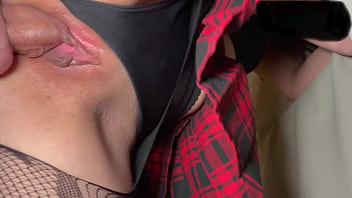 Standing doggystyle hard amateur sex