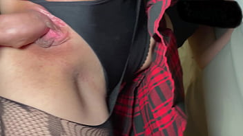 Standing doggystyle hard amateur sex