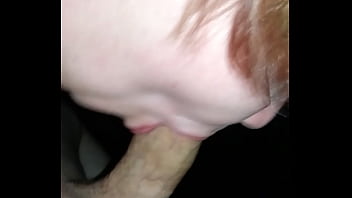 Girl sucks hard cock