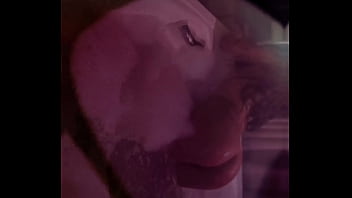 Ela ficou com vergonha de me chupar na cachoeira