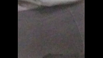 Fat ass in clothing store