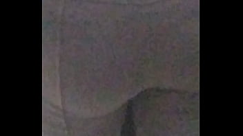 Fat ass in clothing store