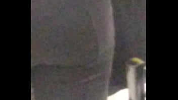 Fat ass in clothing store Fat ass in clothing store