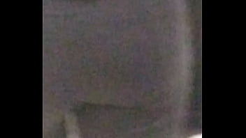 Fat ass in clothing store