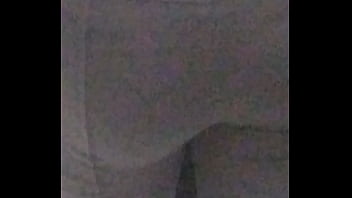 Fat ass in clothing store