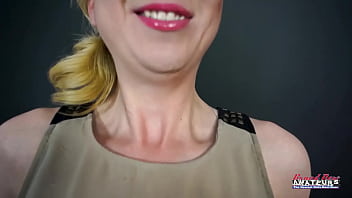 Blonde cute hottie keyton sucks a cock and and gets her wet pussy fucked