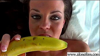 Solo girl get to orgams with all kind of sex toys video 26