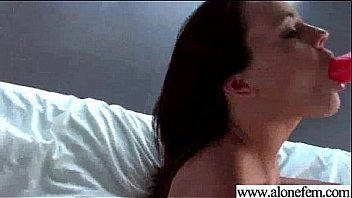 Solo girl get to orgams with all kind of sex toys video 26