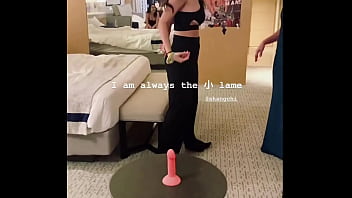 Sg melody sit wai yee practising on dildo before hen party