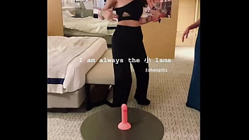 Sg melody sit wai yee practising on dildo before hen party