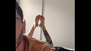 Let's make this week better than the last morning #tattoboy #feet #feetcontent #working