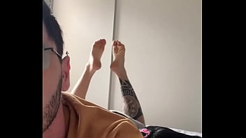 Let's make this week better than the last morning #tattoboy #feet #feetcontent #working