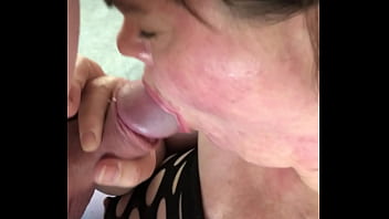 Standing outdoors getting dick sucked