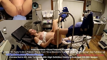 Very Preggers Nova Maverick Gets Annual Examination At Doctor Tampas Gloved Hands Exclusively At Girlsgonegynocom thumbnail