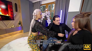 Swap4k fucked a sexy girl in a threesome after getting the coffee Swap4k fucked a sexy girl in a threesome after getting the coffee