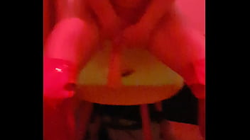 My sexy wife fucking her dildo