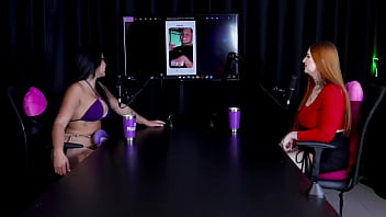 Ruiva safada demonstra o seu boquete depois de participar do tinder do swing cast ingridi victória sheer red