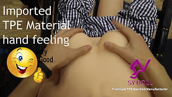 Sy sex doll breast softness test