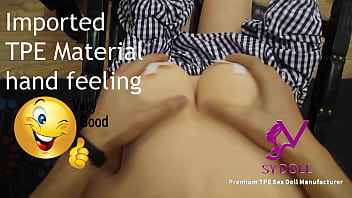 Sy sex doll breast softness test