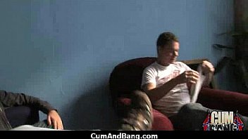 Crazy group interracial blowjob wow 15