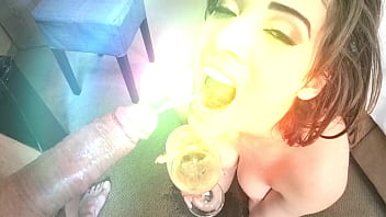 Piss & anal training emily pink oiled boobs & ass 1 on 1 piss in mouth atm atp sloppy gagging deepthroat