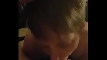 English gilf blows youner man