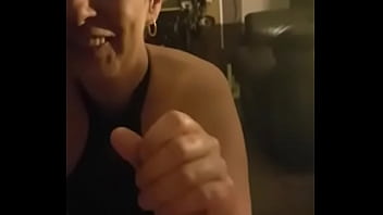 English gilf blows youner man