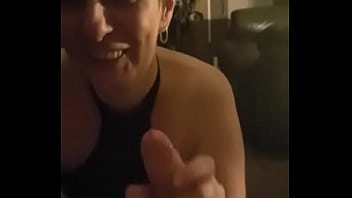 English gilf blows youner man