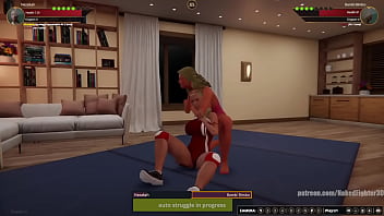 Nezakah vs bambi nf3d female kinky combat
