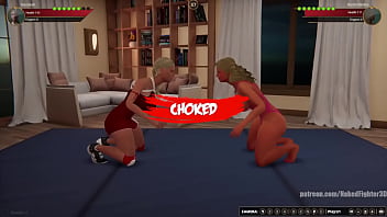 Nezakah vs bambi nf3d female kinky combat