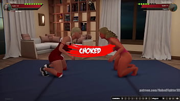 Nezakah vs bambi nf3d female kinky combat