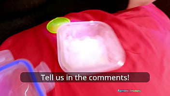 Throat training and cum collection