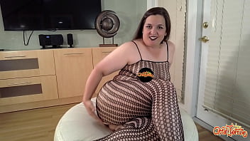 Plugged and pounded in my body stocking