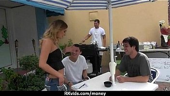 Hot sexy amateur babe needs a lift and takes cash 22