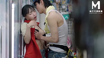 Slutty superstore girl invites customers to have secret sex during work hours Slutty superstore girl invites customers to have secret sex during work hours