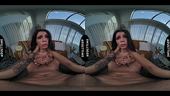 Petite latina has her pussy railed pov