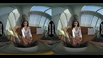 Petite latina has her pussy railed pov