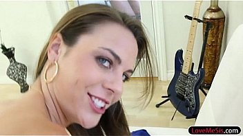 Cutie brunette teen babe ally tate drilled by big fat cock