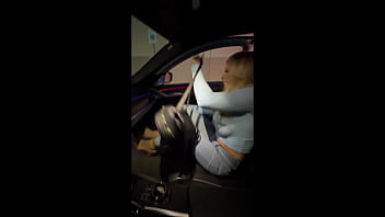 Big tit blonde fucks uber driver in exchange for a ride and asks for a creampie