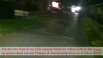 Nz slutty bitch gets pissed by the roadside as motorist drives by yelling loudly