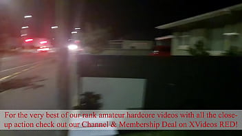 Nz slutty bitch gets pissed by the roadside as motorist drives by yelling loudly