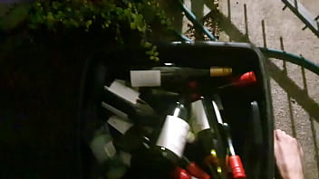 Nz slutty bitch gets pissed by the roadside as motorist drives by yelling loudly