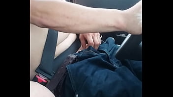 Wife filming my riding around jacking ofg