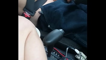 Wife filming my riding around jacking ofg