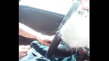 Wife filming my riding around jacking ofg