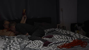 Teen fucked hard after beeing tied up